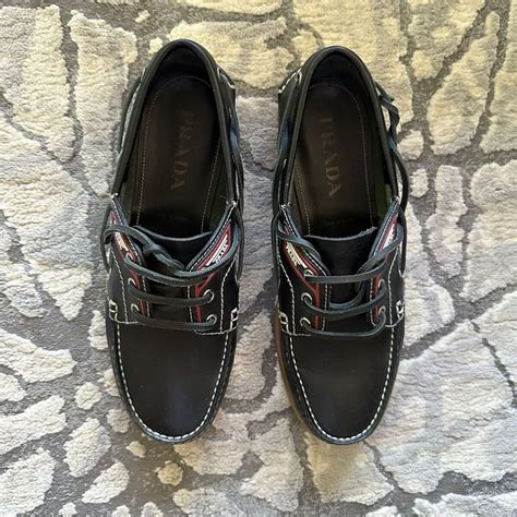 prada sailing shoes size